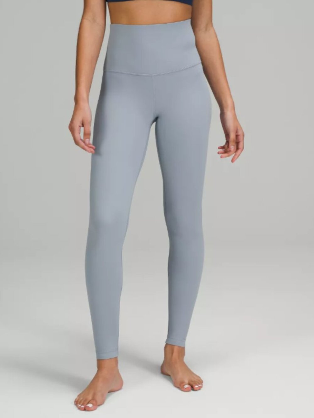 Lululemon Align Super High Rise Leggings 28" Belgian Blue Size 6 NWT